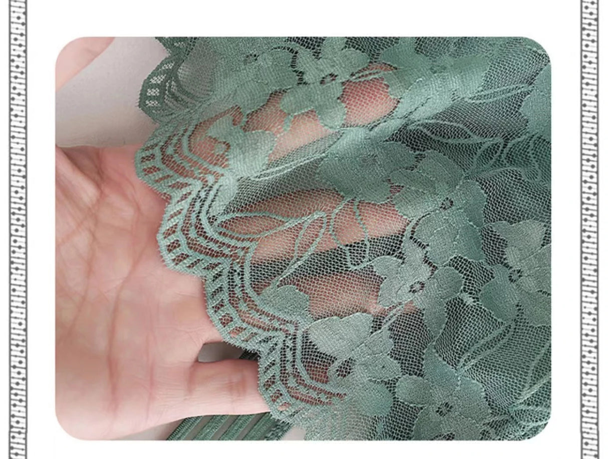 Seamless Lace Sports Bra