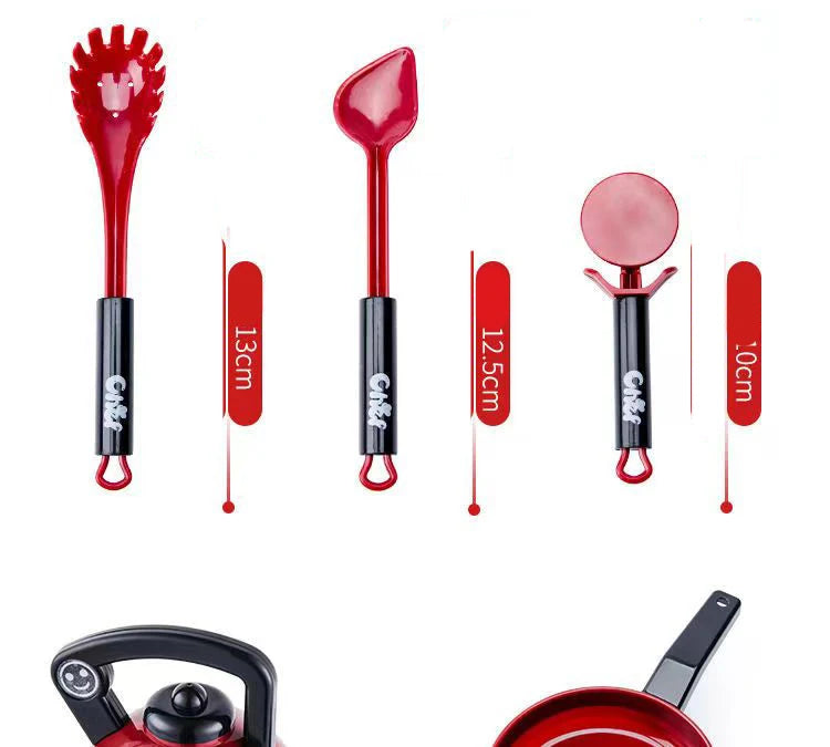 Kids Pretend Play BBQ Kitchen Toy Set