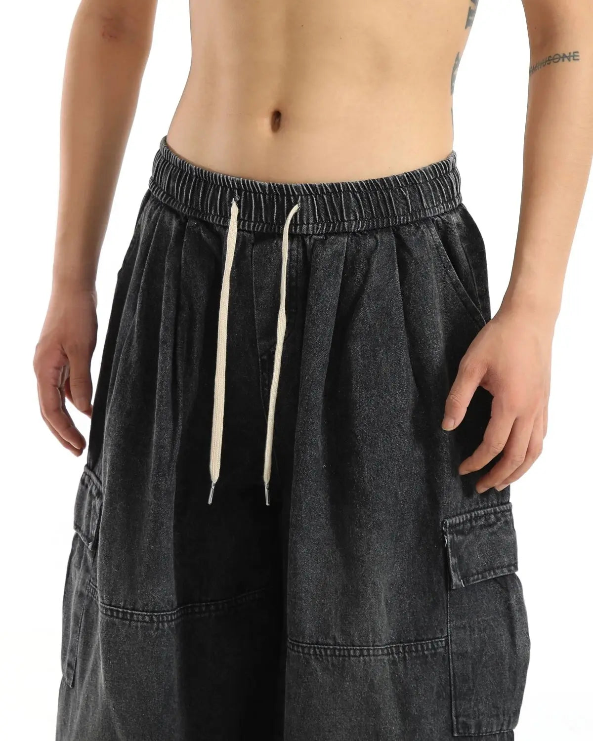 Men Y2K Baggy Cargo Jeans