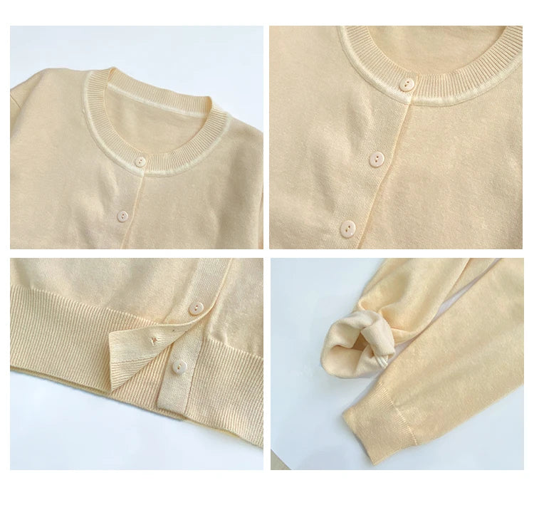 Women's Long Sleeve Knit Cardigan