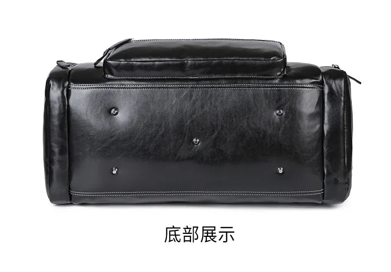 Premium Leather Travel Bag