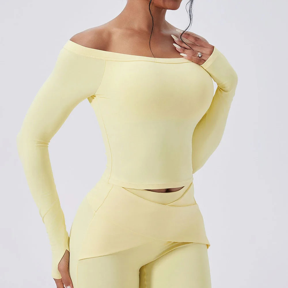 Women's Long Sleeve Workout Top
