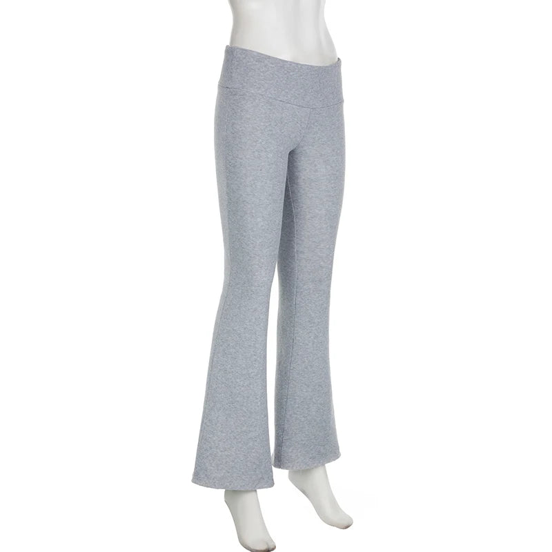 Women Y2K Flare Bootcut Pants