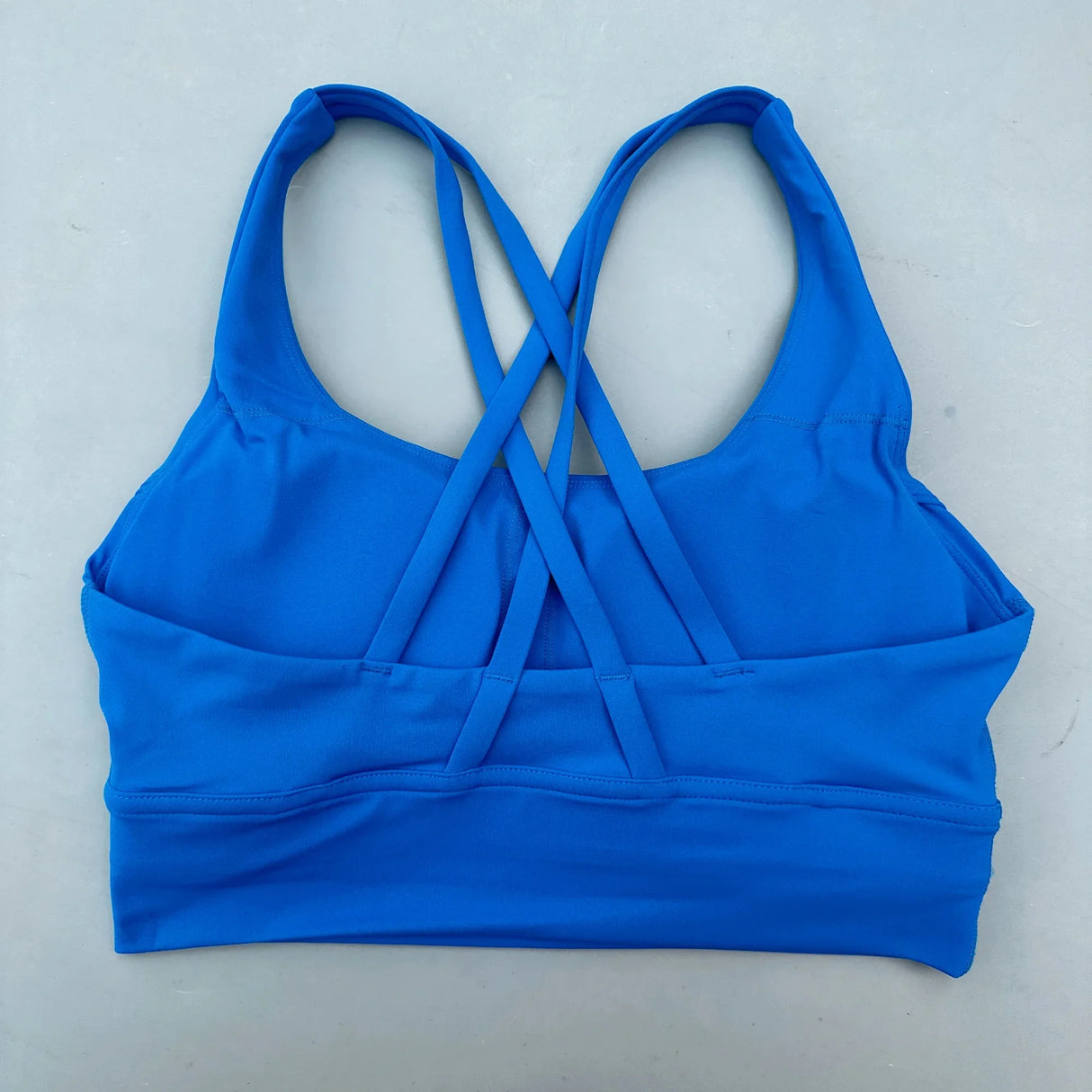 Women Cross Strap Sports Bra with Pads
