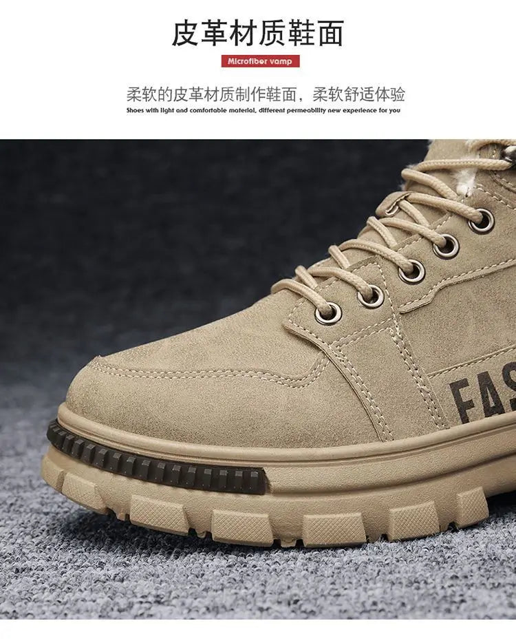 Women Anti Slip Waterproof Work Boots