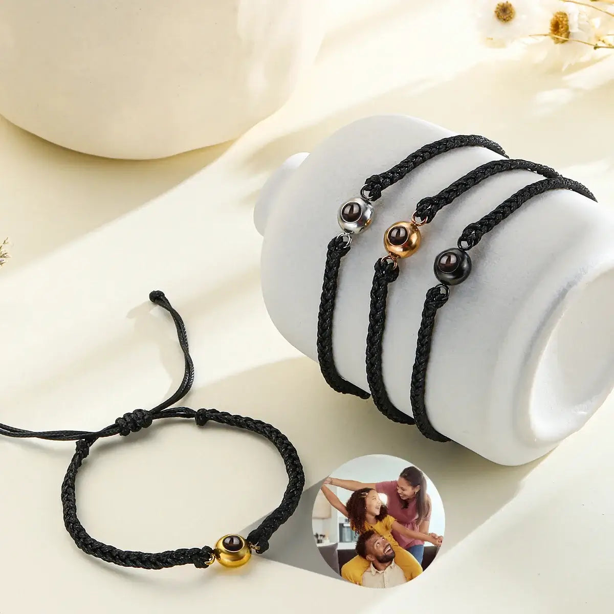 Personalized Customized Braided Rope Bracelets