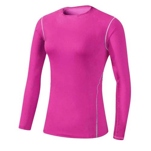 Women Long Sleeve Quick Dry Yoga Top