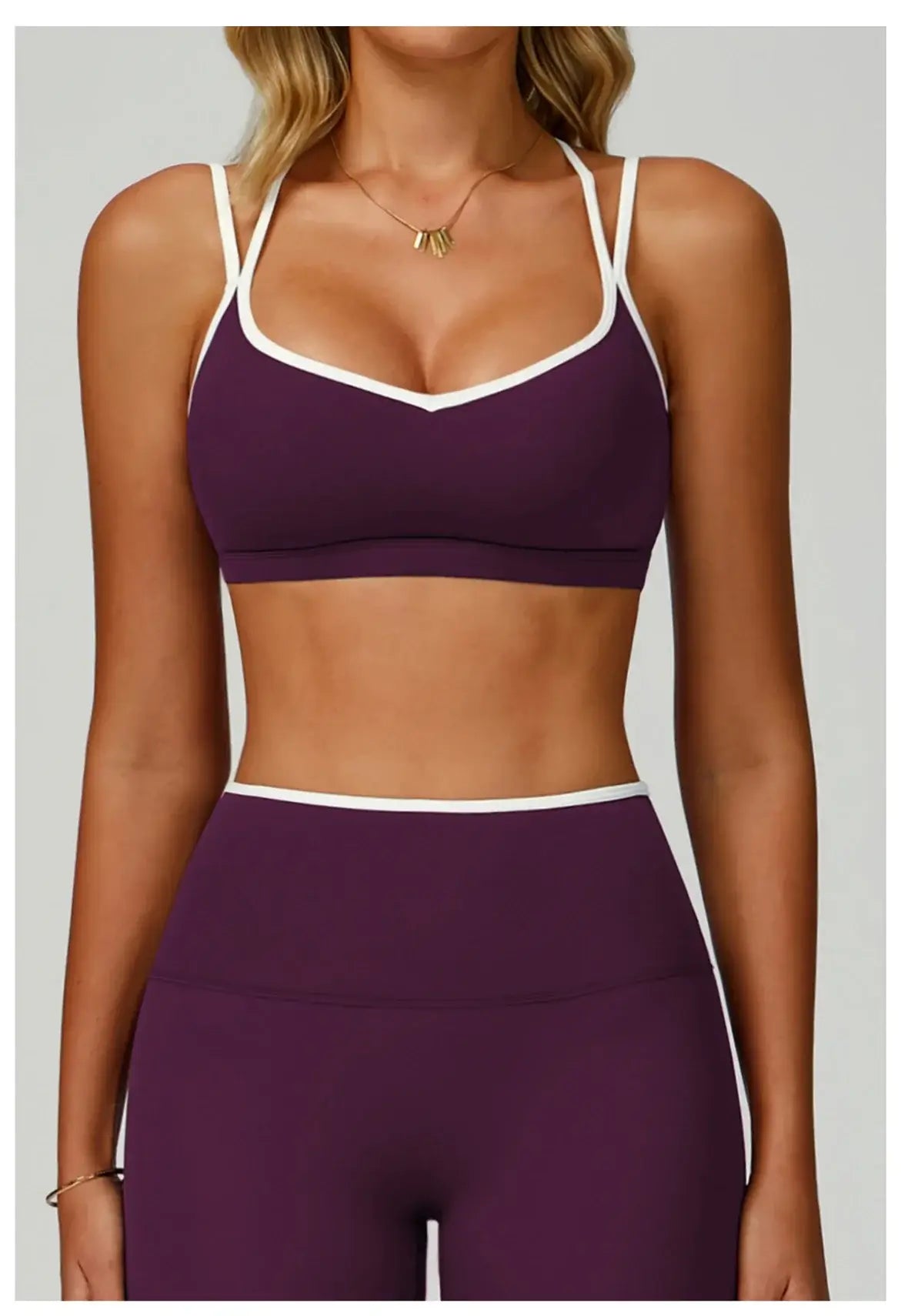 حمالة صدر يوغا نسائية مقاومة للصدمات بدون درزات