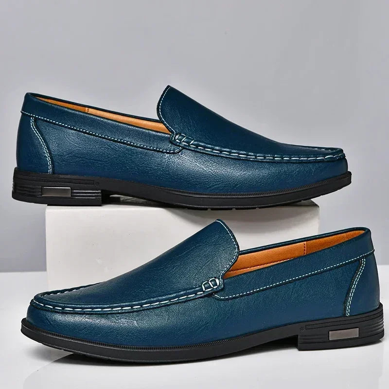 Executive Leather Loafers