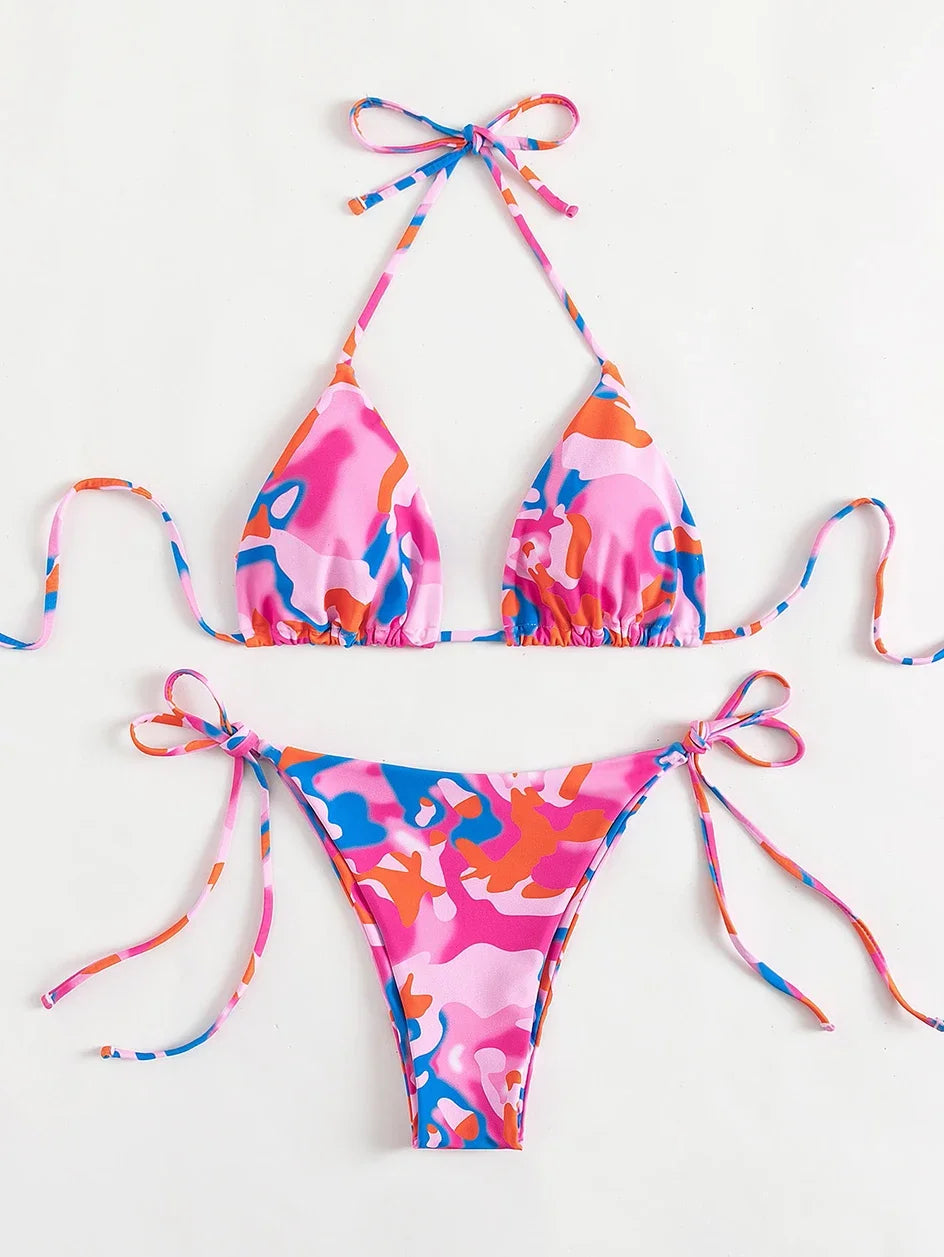 Tie Dye Micro Bikini
