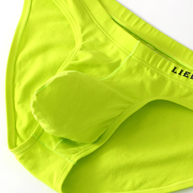 Men's Sexy Cotton Briefs – Seamless Low Rise