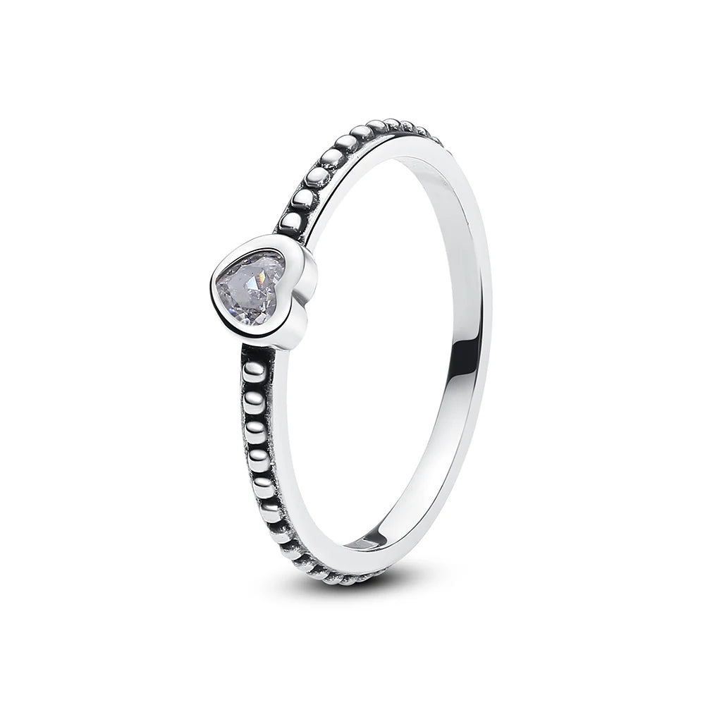 925 Sterling Silver Engagement Ring