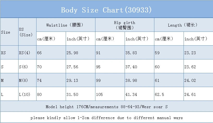 Women Blue Denim Slit Skirt