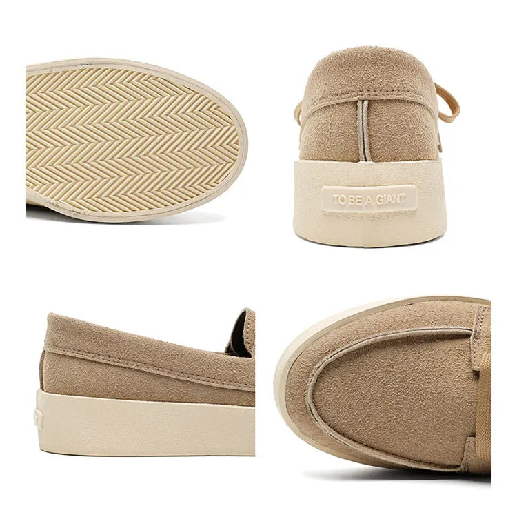 Men Suede Lightweight Driving Loafers