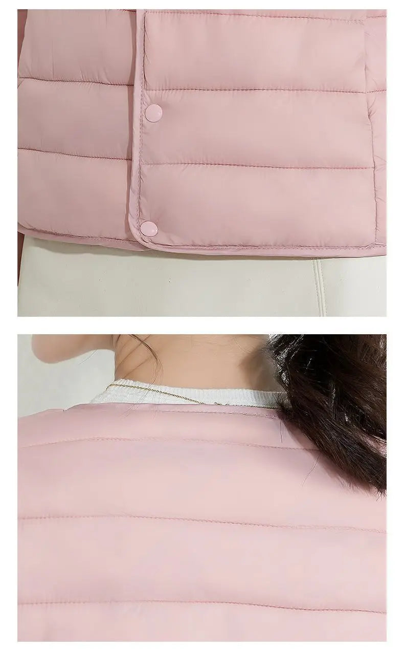 Women's Light Thin Round Neck Jacket