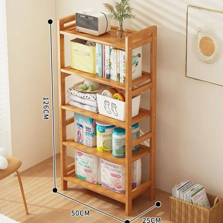 Multi-Layer Floor Standing Kitchen Shelf