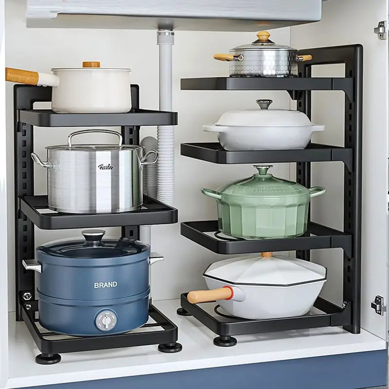 Stainless Steel Kitchen Storage System