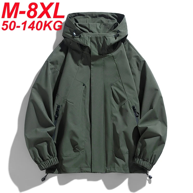 Men Oversize Windbreaker Jacket