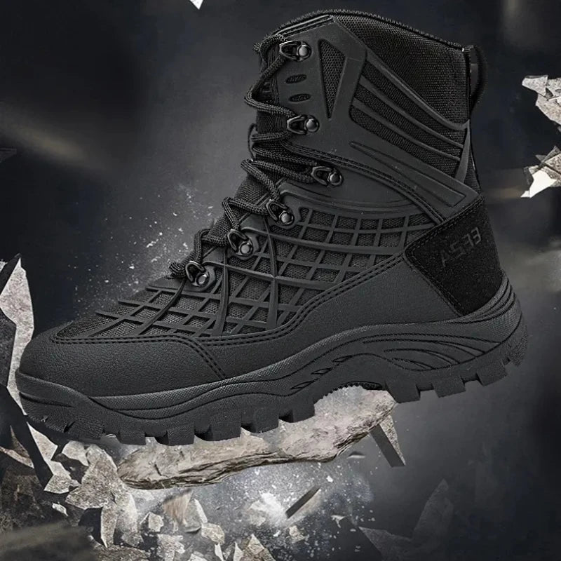 Men’s High-Top Street Style Boots