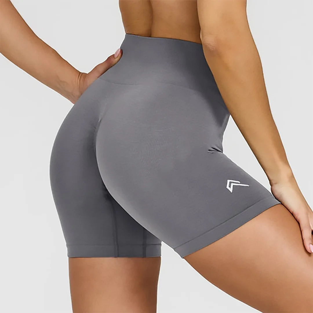 Women's Peach Hip Fitness Shorts