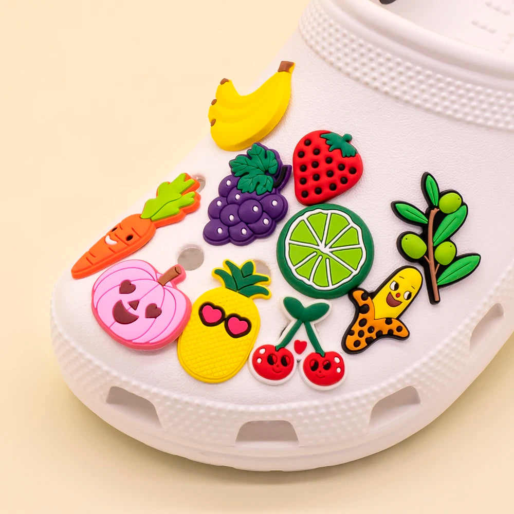Women Fruit Shoe Charms Cute Accessories