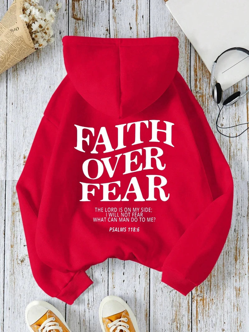 Women's Faith Over Fear Hoodie