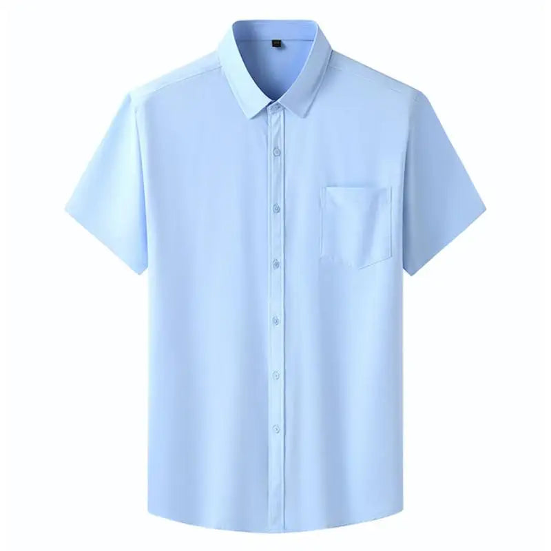 Men Plus Size Work Shirt
