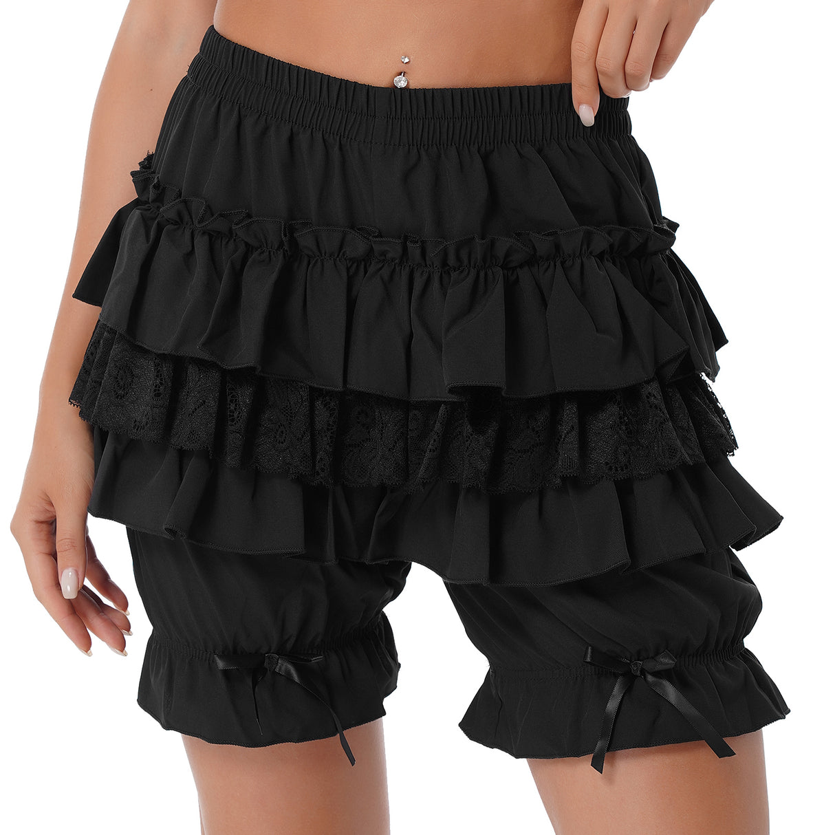 Women's Lolita Lace Pumpkin Shorts