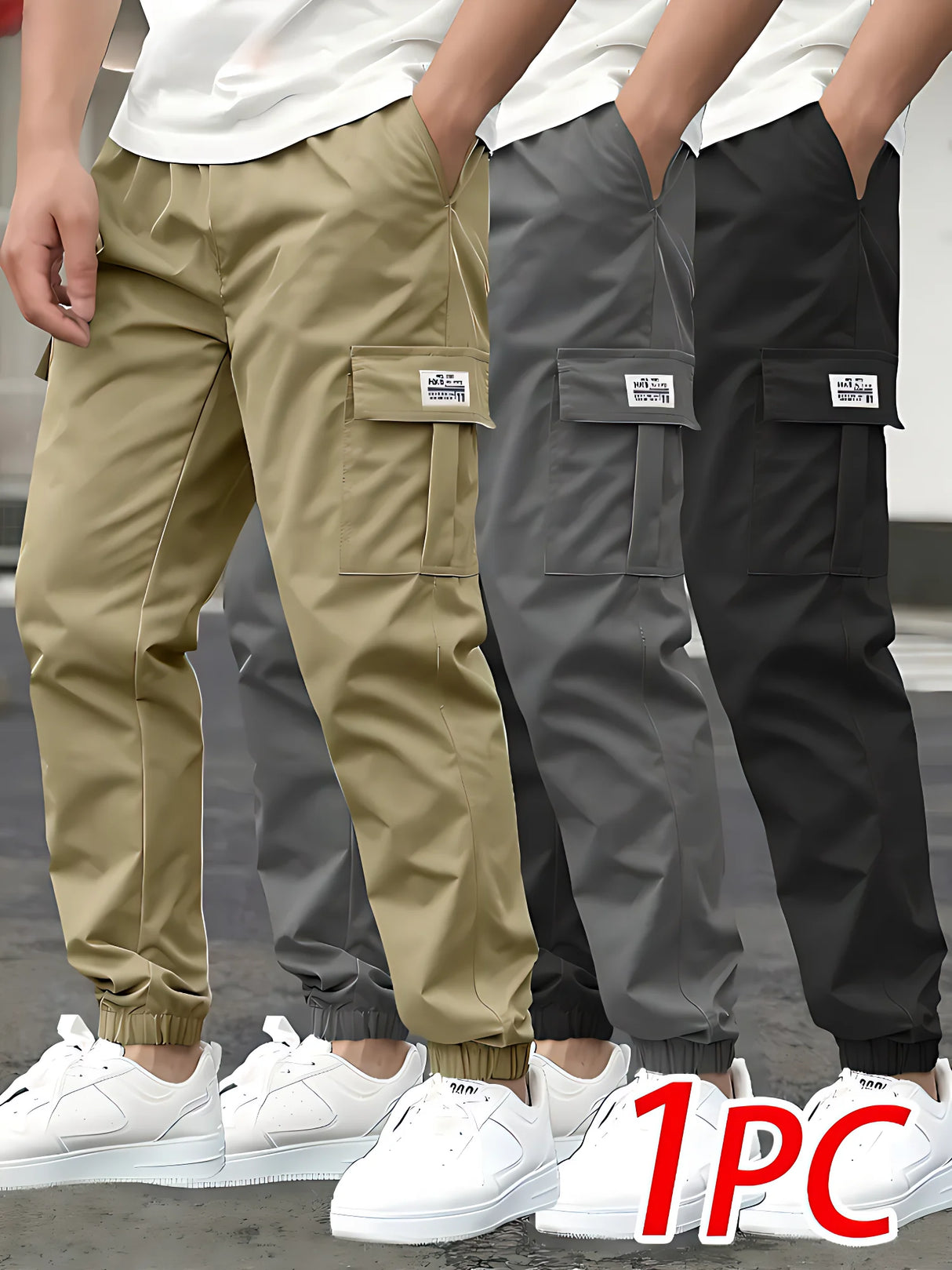 WorkEase™ Men’s Bunched Cargo Pants