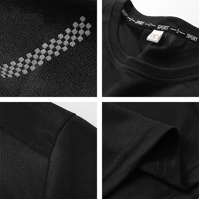 تي شيرت رياضي للرجال بمقاسات كبيرة