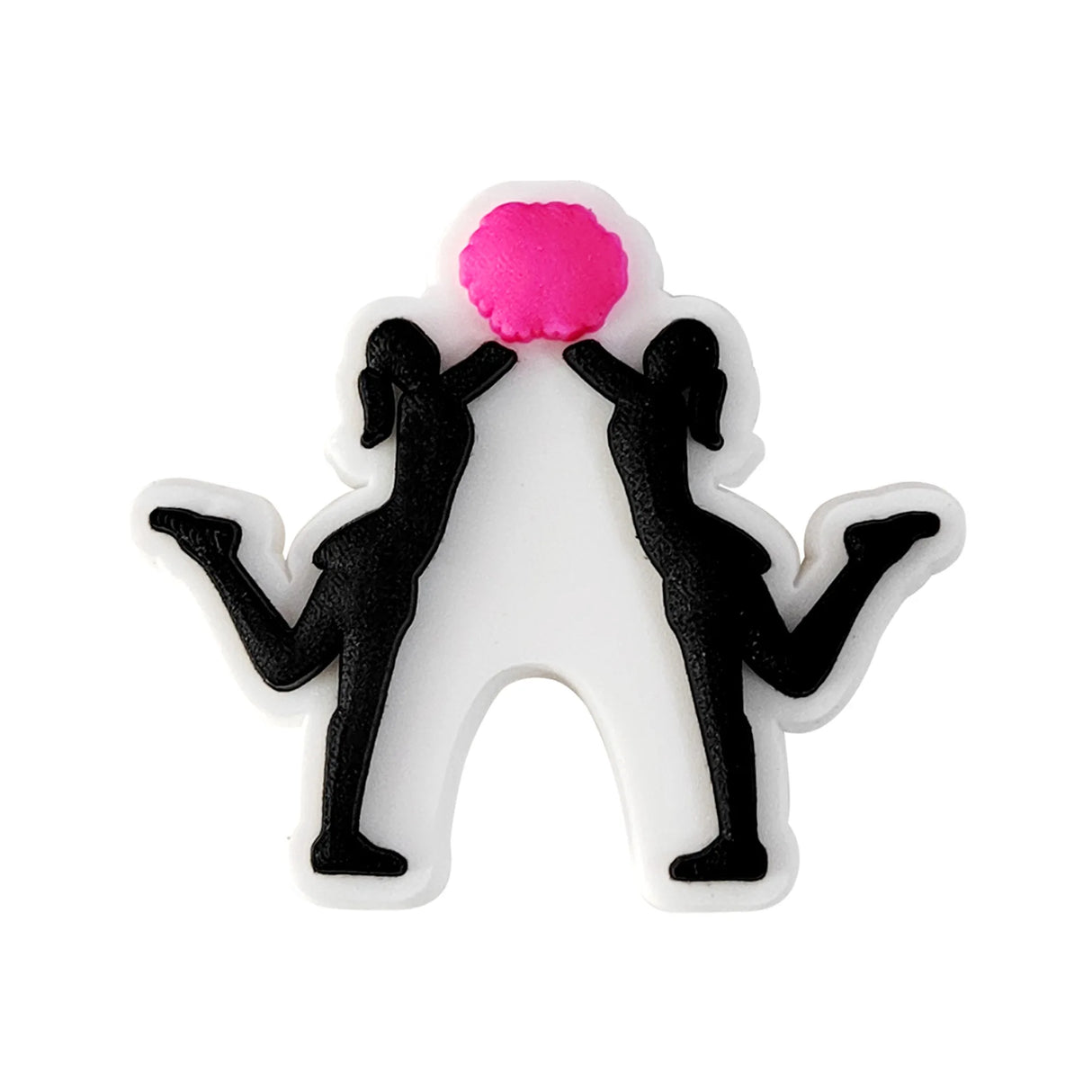 Women Cheerleader Shoe Charms Accessories