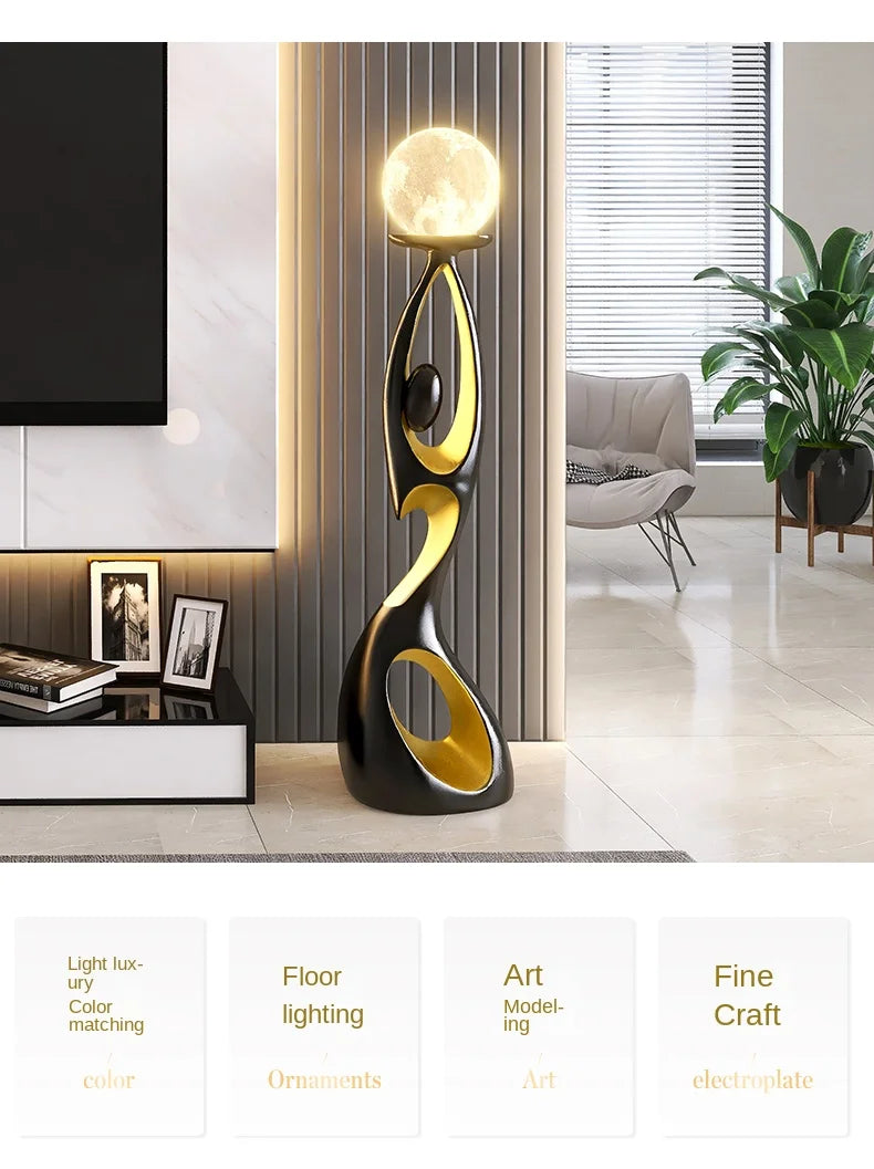 Luxury Resin Abstract Art Sculpture