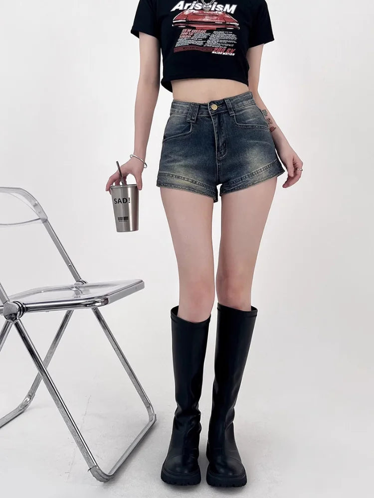 Women's Sexy Retro Denim Shorts