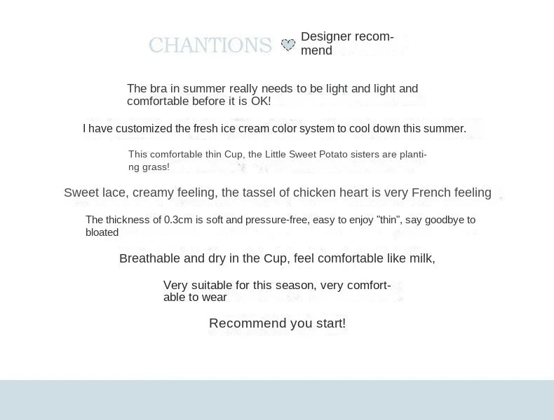 Women Vintage Lift Bra Set