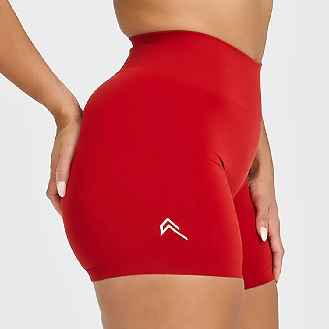 Women's Peach Hip Fitness Shorts