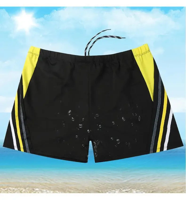 Unisex Plus Size Loose Fit Swim Shorts