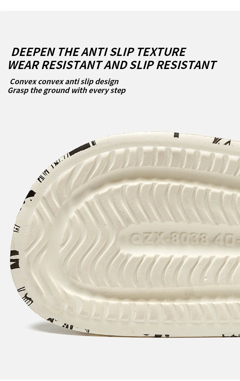 Unisex Indoor Outdoor Bathroom Slippers