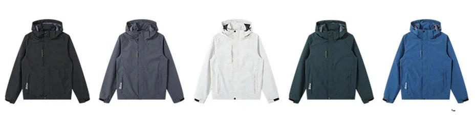 سترة واقية من الرياح مقاومة للماء للرجال بمقاسات كبيرة