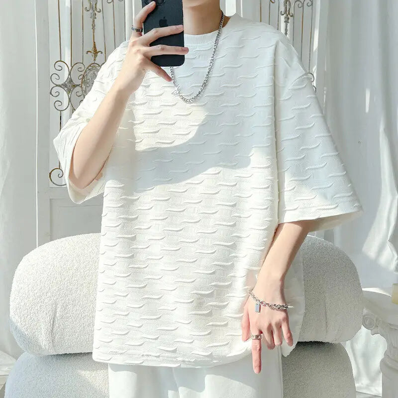 Men's Plus Size Cotton T-Shirt – M-5XL