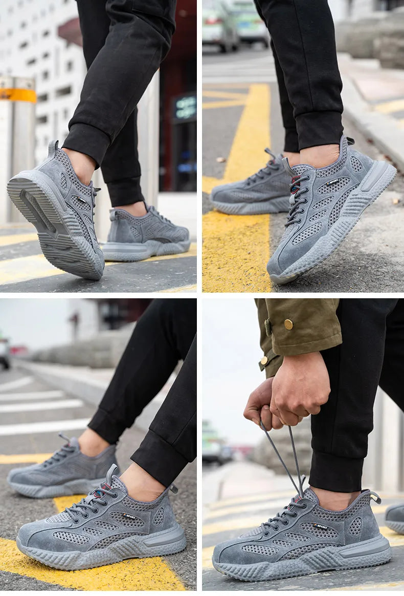 أحذية عمل خفيفة الوزن للرجال