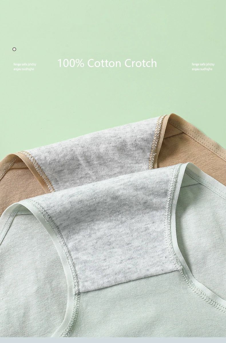 سراويل داخلية نسائية قطنية بفيونكة (7 قطع)