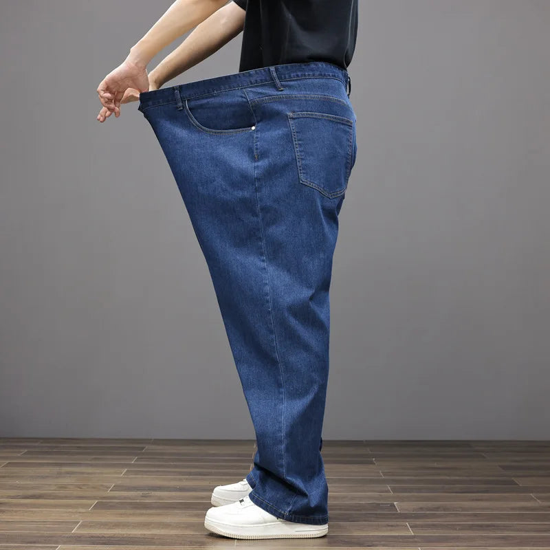 بنطلون جينز رجالي كبير جدًا مقاس 12XL