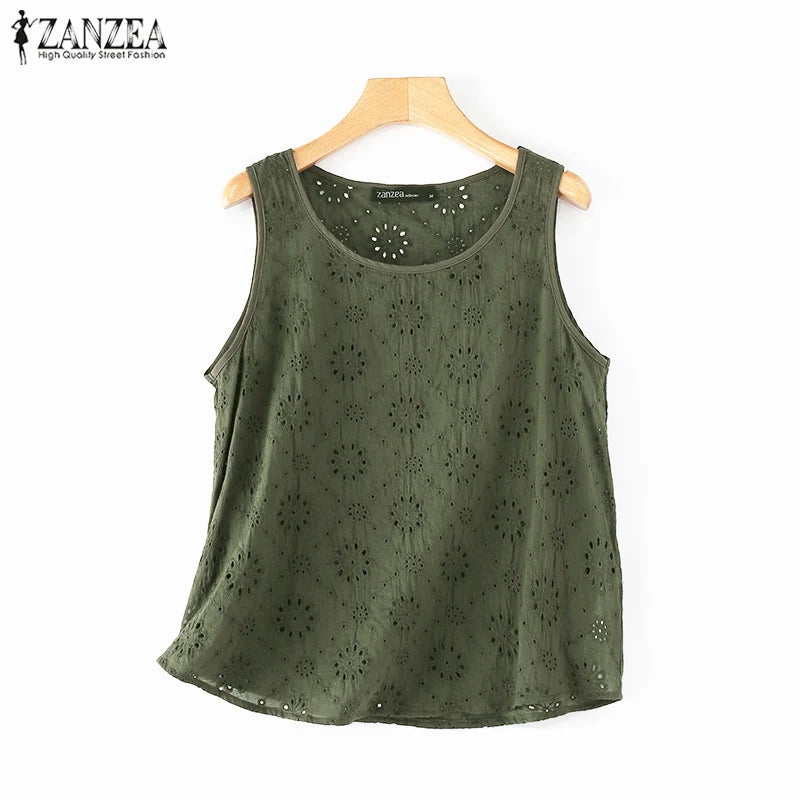 Isla Crochet Lace Tunic Blouse
