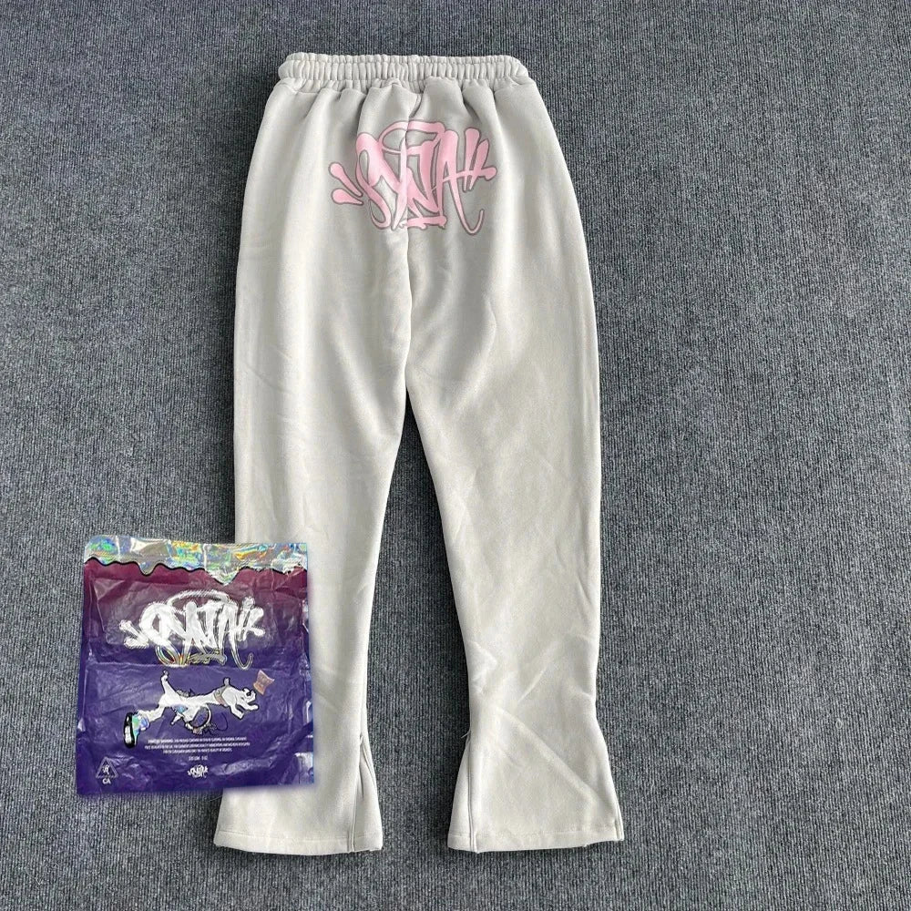 طقم هودي وبنطال رياضي رجالي من القطن