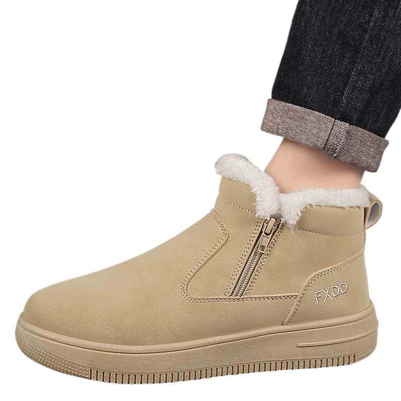 أحذية المطر الخارجية ذات النعل السميك للنساء