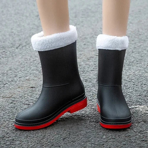 Women Knitted High Heel Mules
