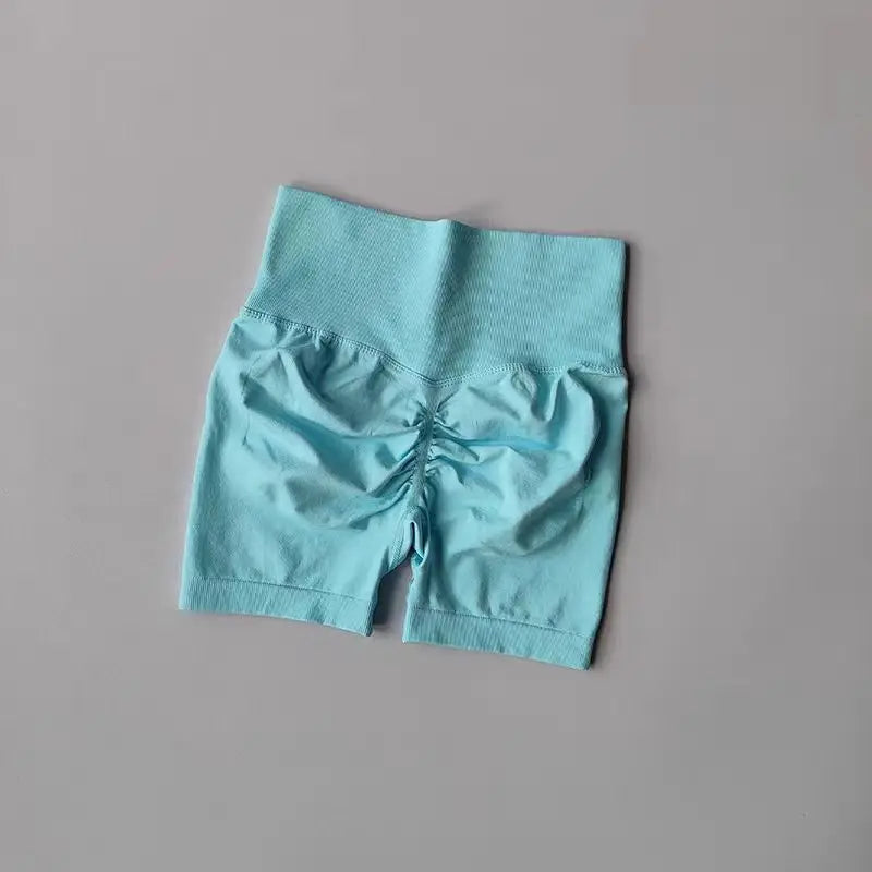 Women High-Waist Yoga Sports Shorts