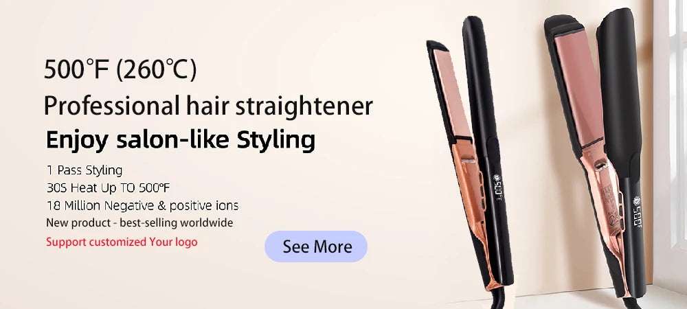Infrared Ultrasonic Hair Care Iron