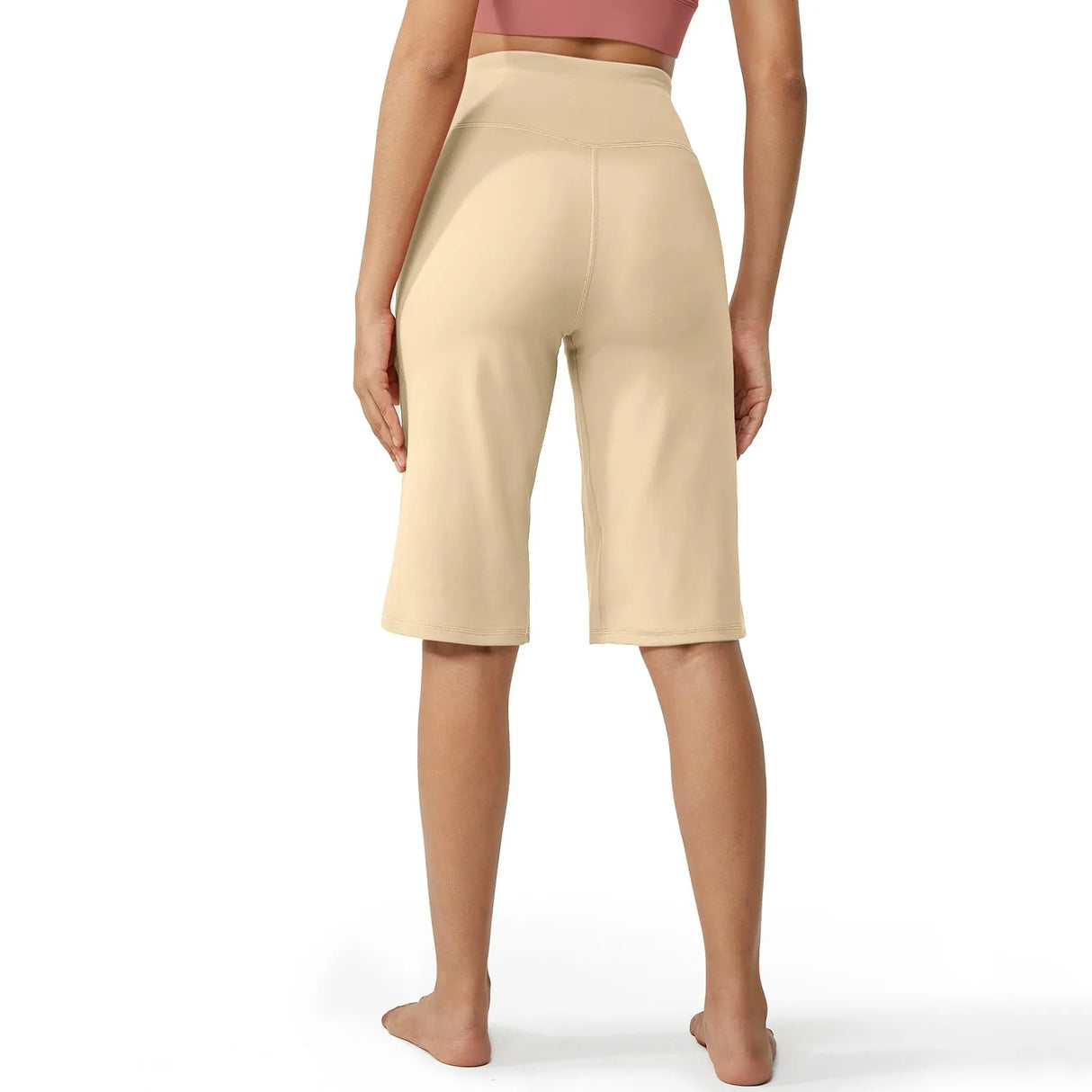 Women Capri Pants with Pockets Yoga Fit