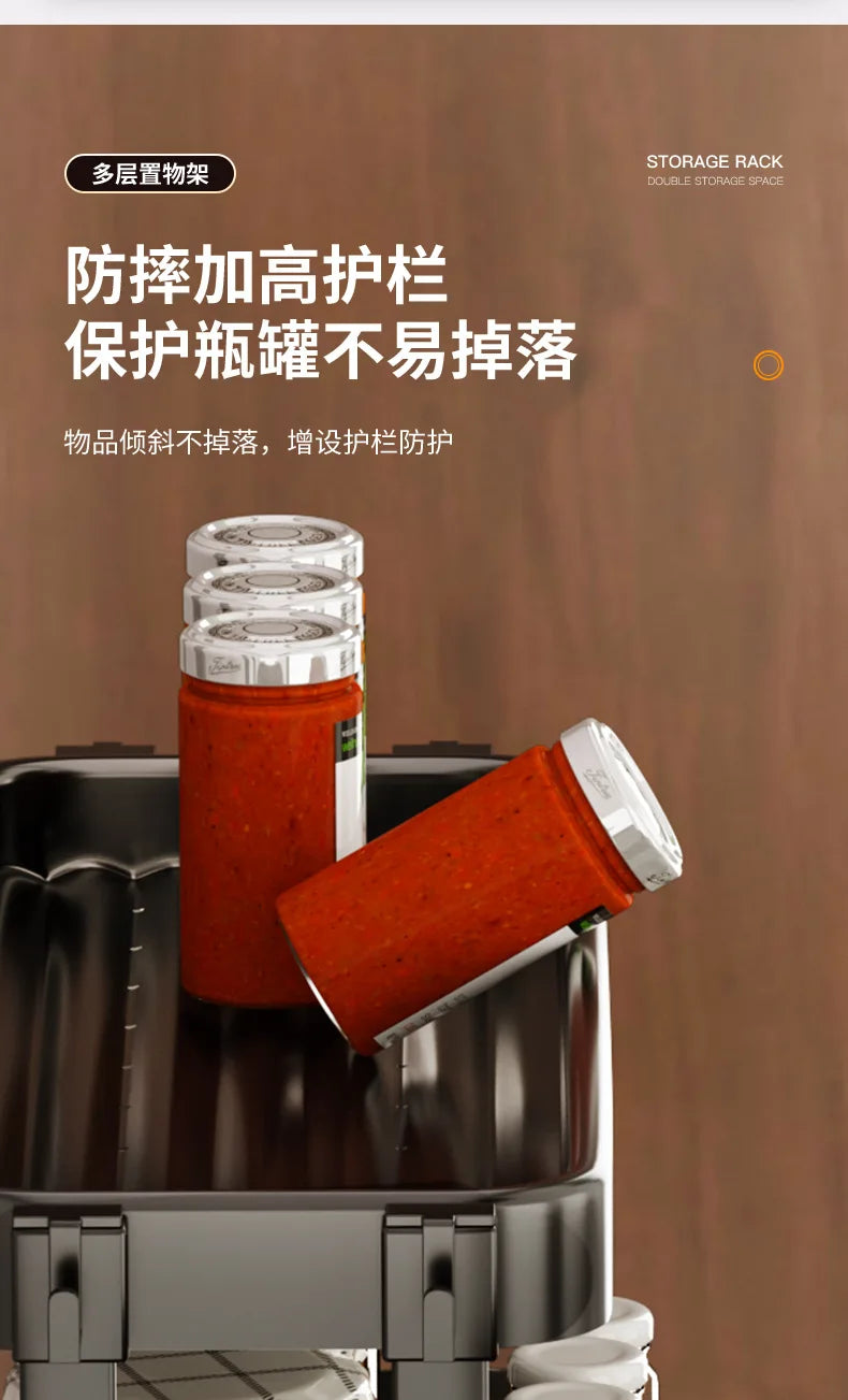 Multi-Purpose Kitchen Spice Organizer Rack